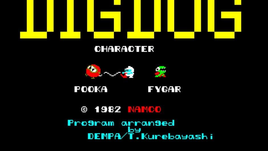 Dig Dug screenshot