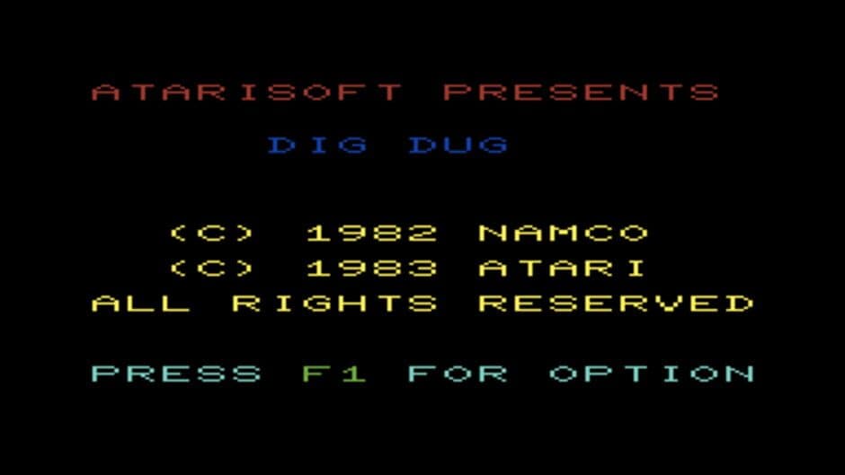 Dig Dug screenshot