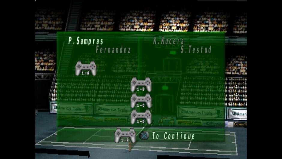 Actua Tennis screenshot