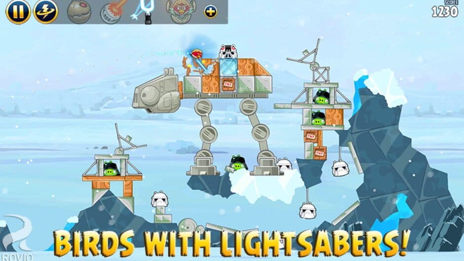Angry Birds Star Wars HD screenshot