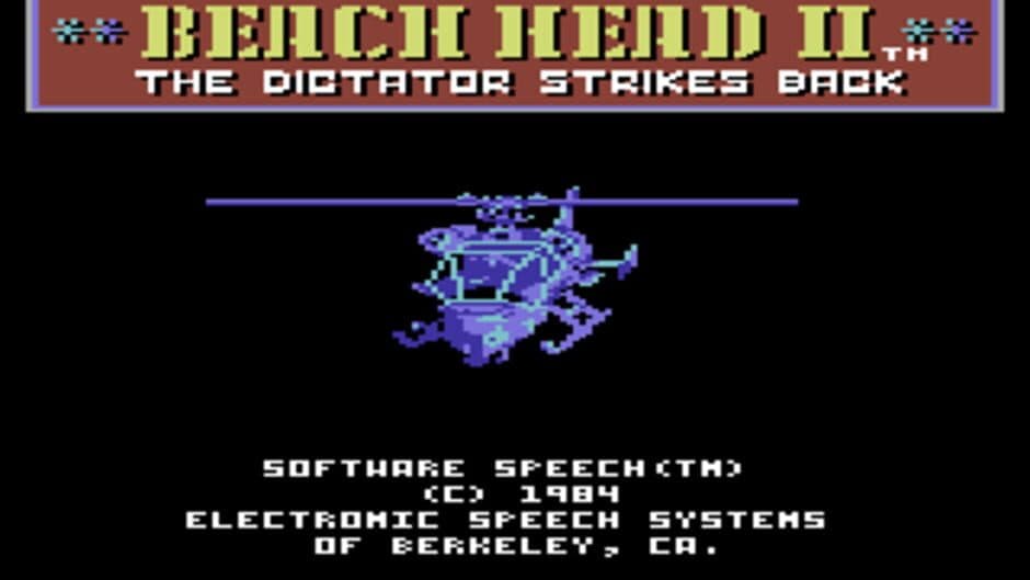 Beach-Head II screenshot