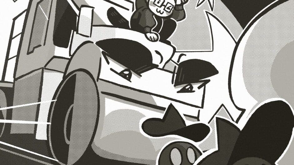 The Deadly Cursed Enjmin Steamroller in: The Bloody Killing on Wheel in the Atrium screenshot