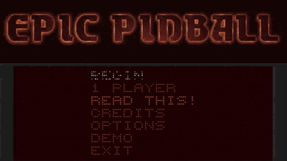 Epic Pinball screenshot