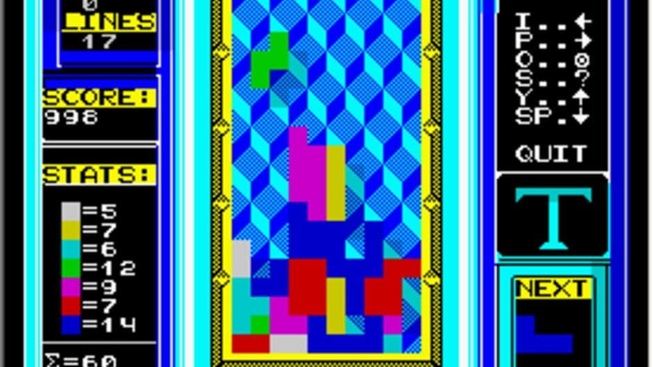 Tetris screenshot
