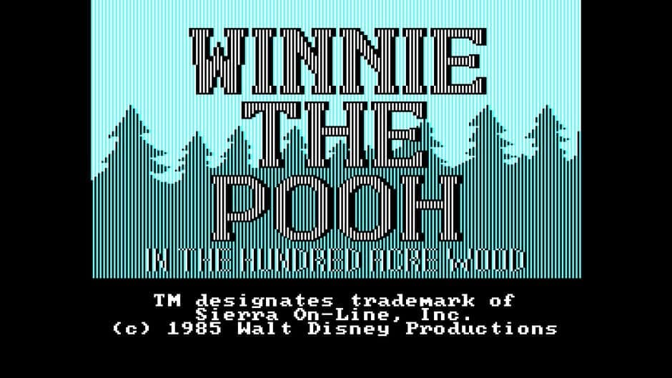 Winnie the Pooh in the Hundred Acre Wood screenshot