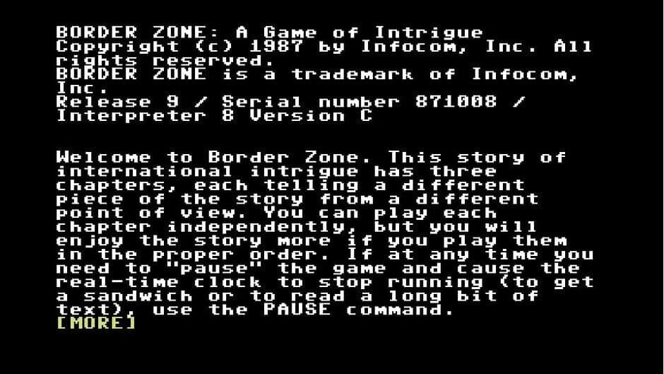 Border Zone screenshot