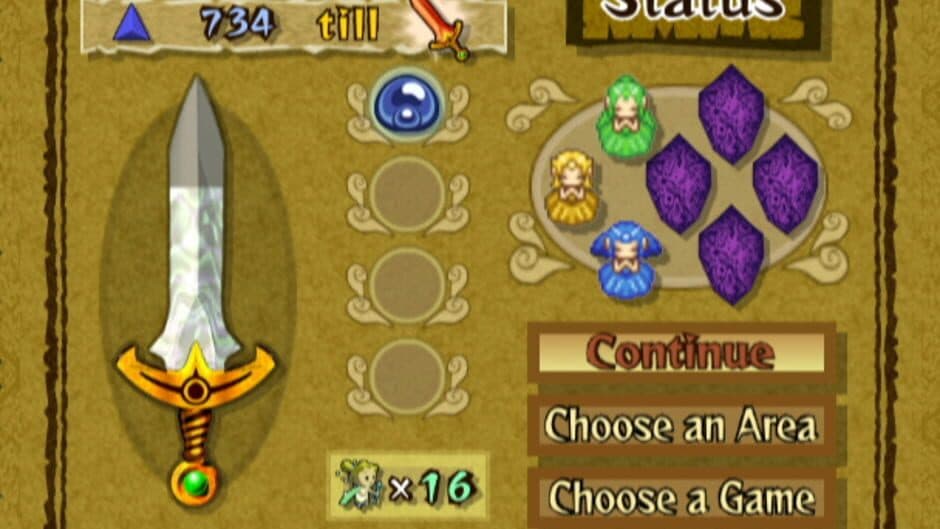 The Legend of Zelda: Four Swords Adventures screenshot