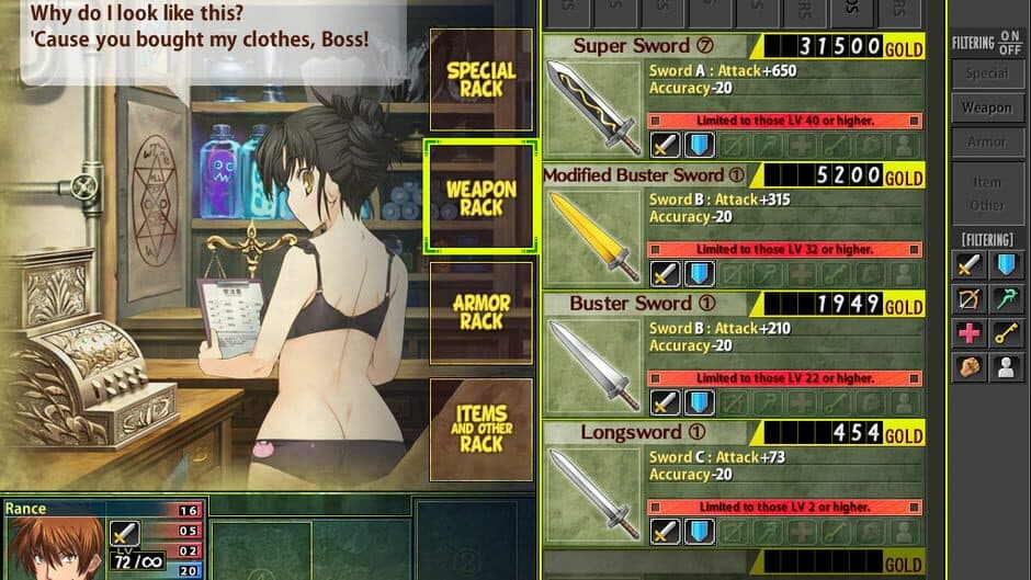 Rance Quest Magnum screenshot