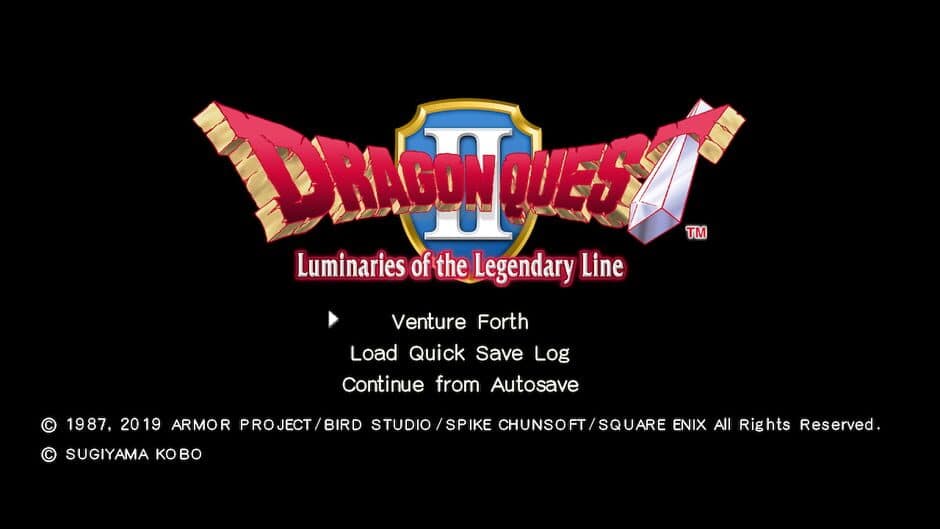 Dragon Quest II: Luminaries of the Legendary Line screenshot