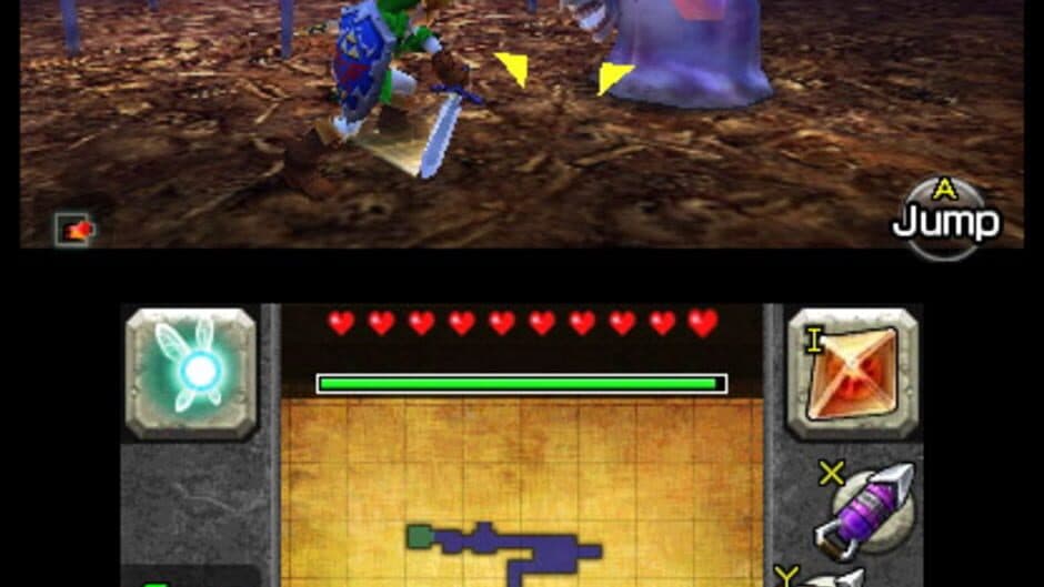 The Legend of Zelda: Ocarina of Time 3D screenshot