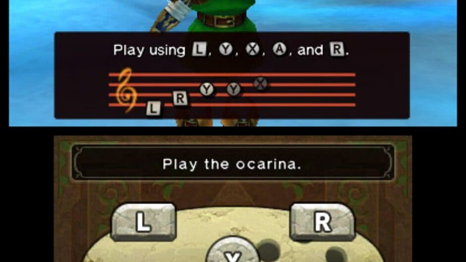 The Legend of Zelda: Ocarina of Time 3D screenshot