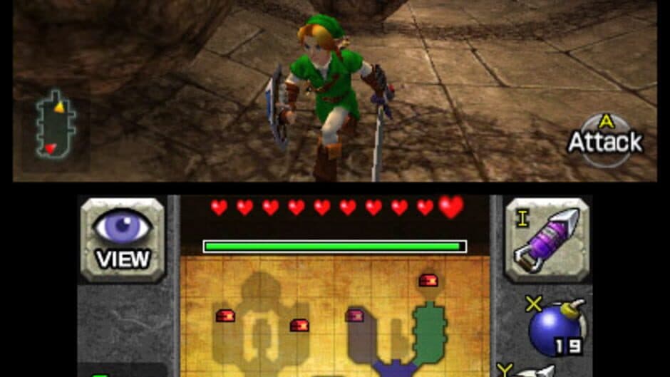 The Legend of Zelda: Ocarina of Time 3D screenshot
