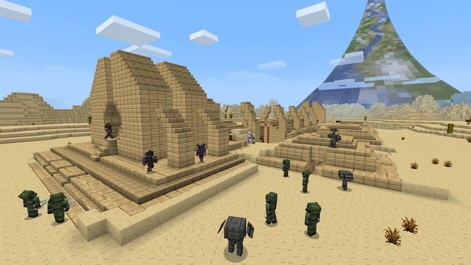 Minecraft: Master Chief Mash-up screenshot