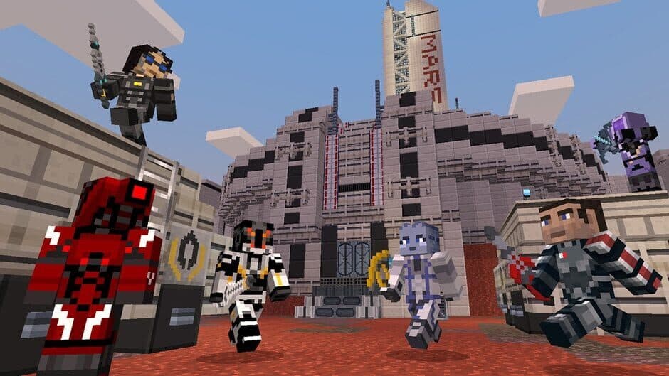Minecraft: N7 Mash-up screenshot