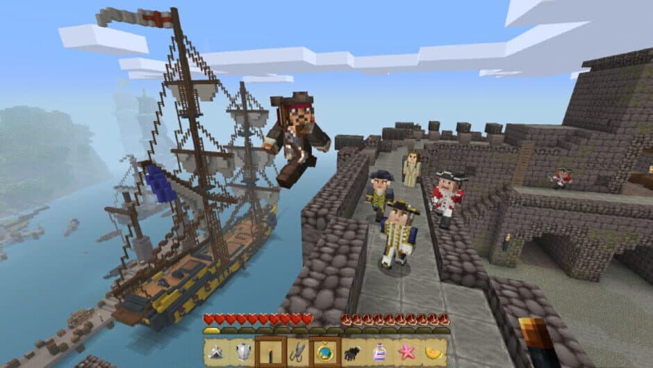 Minecraft: Pirates of the Caribbean Mash-up screenshot