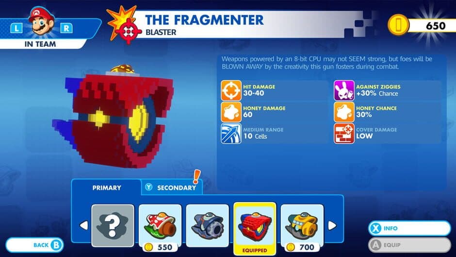 Mario + Rabbids Kingdom Battle: Pixel Pack screenshot