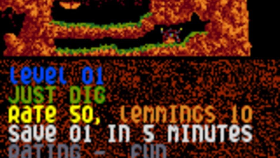 Lemmings screenshot