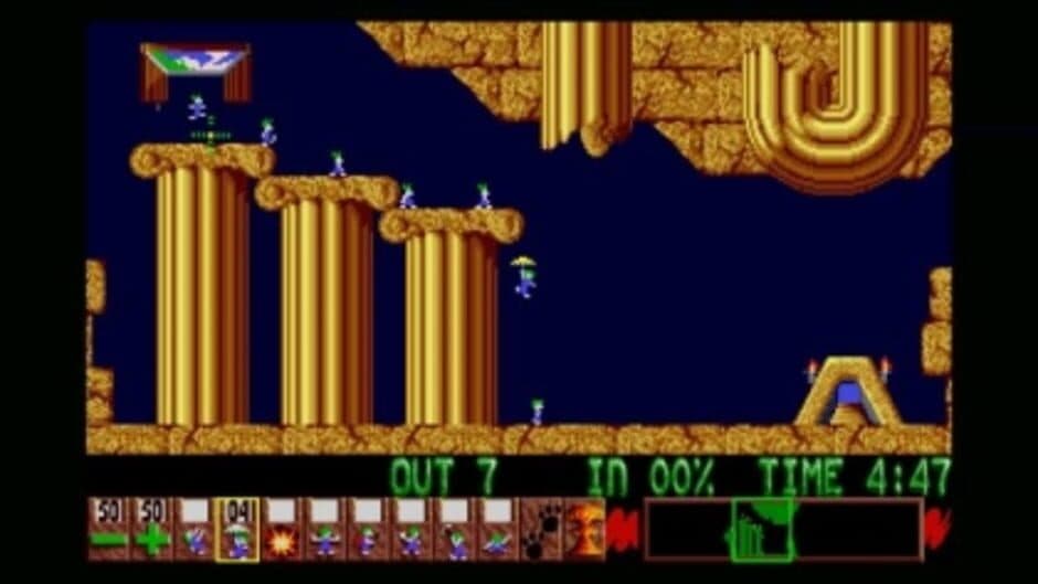 Lemmings screenshot