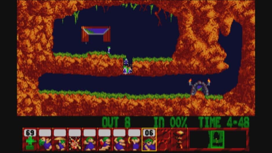 Lemmings screenshot