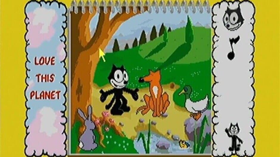 Felix the Cat's Giant Electronic Comic Book screenshot