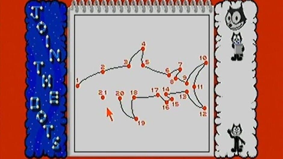 Felix the Cat's Giant Electronic Comic Book screenshot