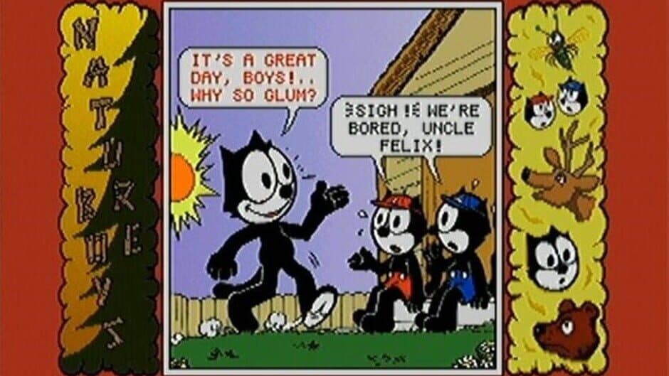 Felix the Cat's Giant Electronic Comic Book screenshot
