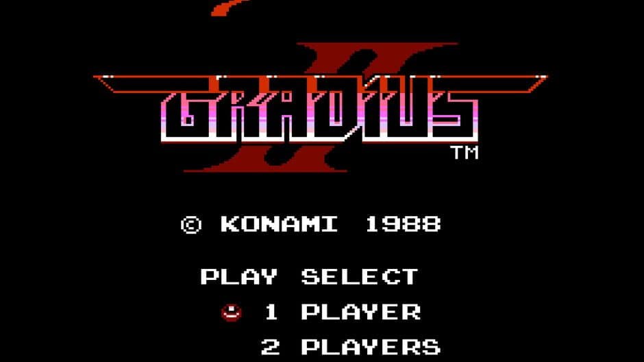 Gradius II screenshot