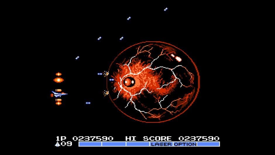 Gradius II screenshot