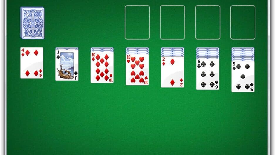 Microsoft Solitaire screenshot