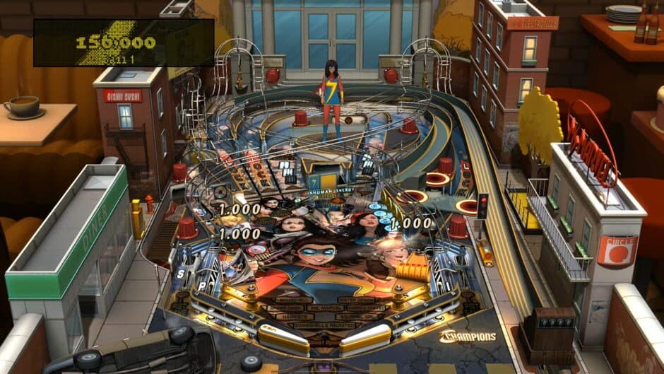 Pinball FX2: Marvel's Women of Power screenshot