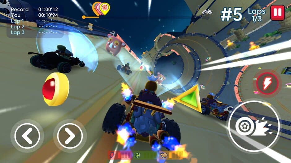 Starlit On Wheels: Super Kart screenshot