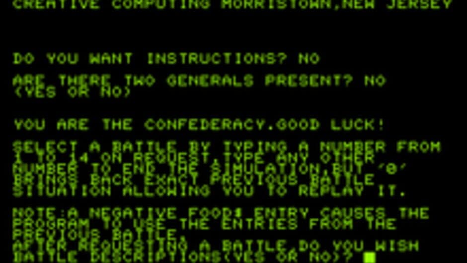 Civil War screenshot