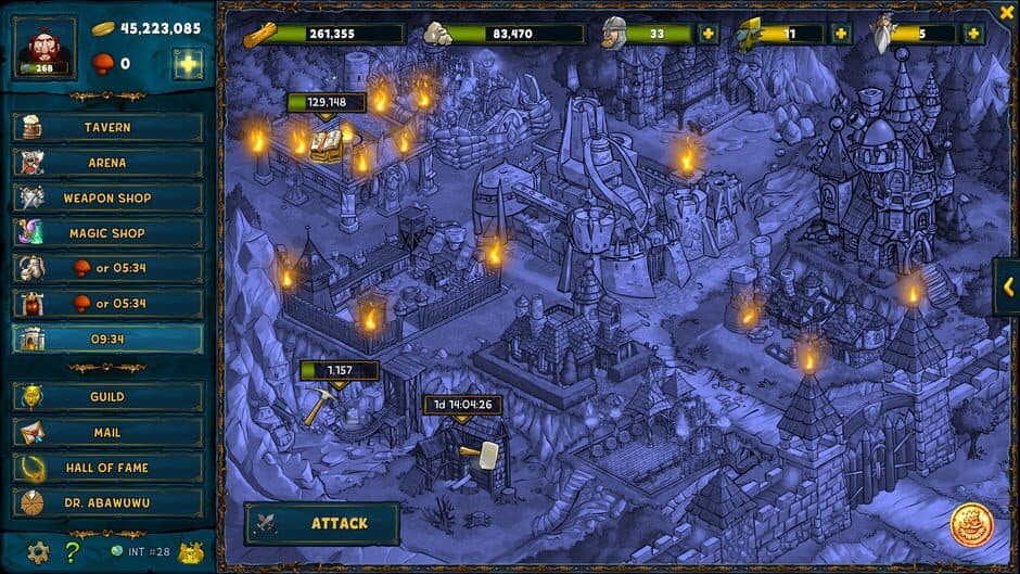 Shakes and Fidget screenshot