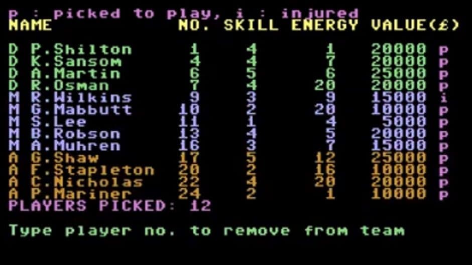 Football Manager screenshot