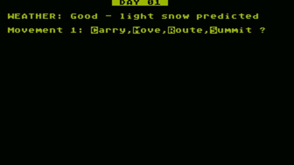 Conquering Everest screenshot
