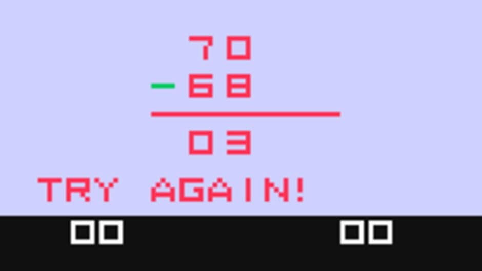 Videocart-6: Math Quiz I - Addition, Subtraction screenshot