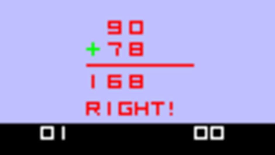 Videocart-6: Math Quiz I - Addition, Subtraction screenshot