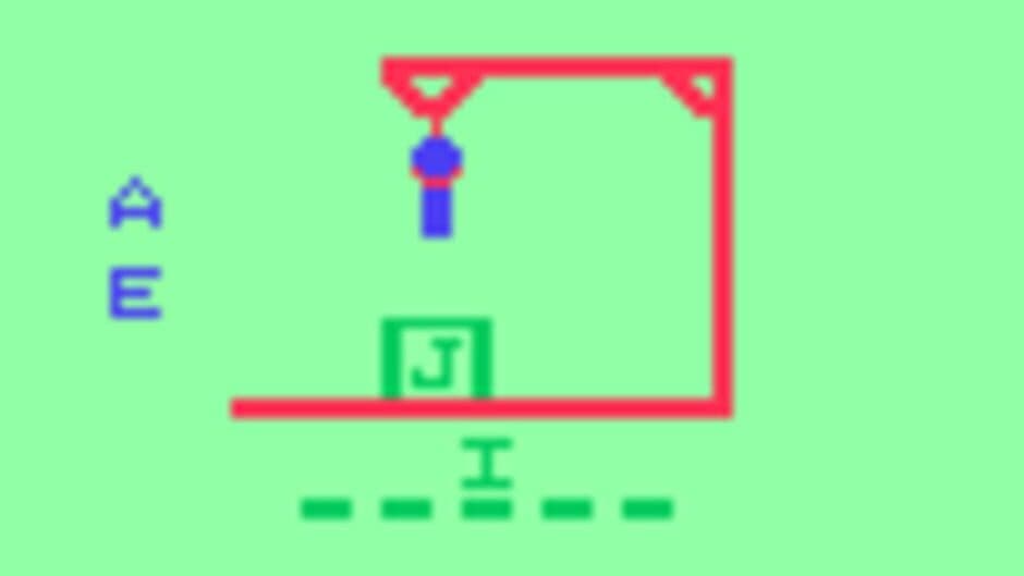 Videocart-18: Hangman screenshot