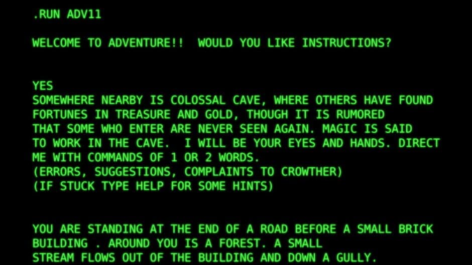 Colossal Cave Adventure screenshot