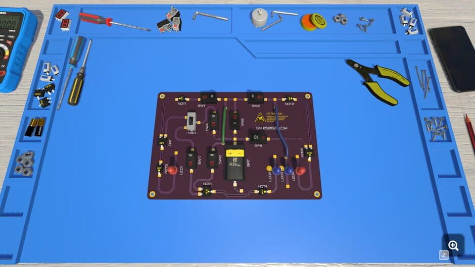 Electronics Puzzle Lab screenshot
