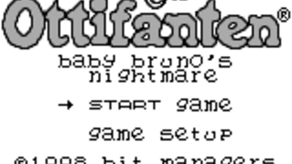 Otto's Ottifanten: Baby Bruno's Nightmare screenshot