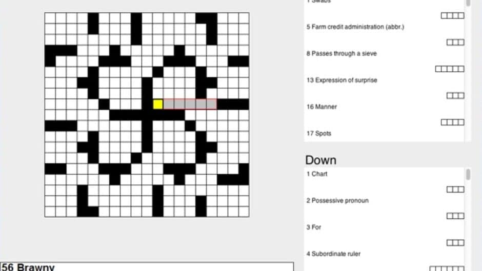 Crosswords Crazy! screenshot