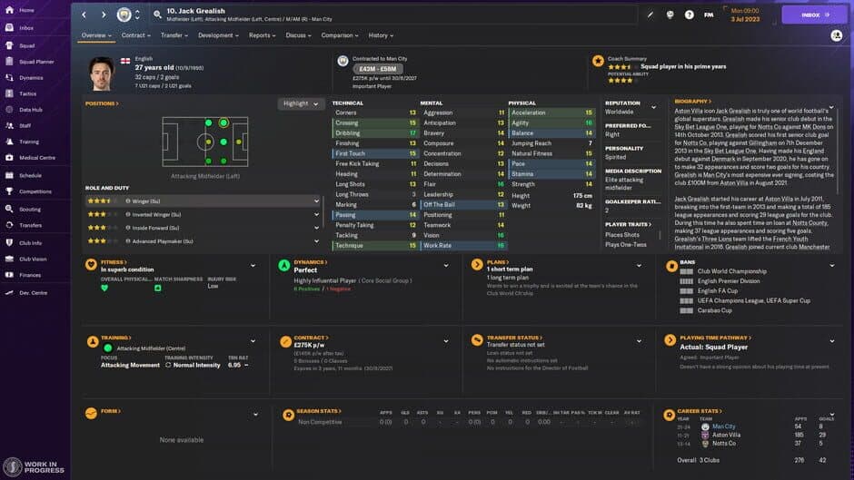 Football Manager 2024 screenshot