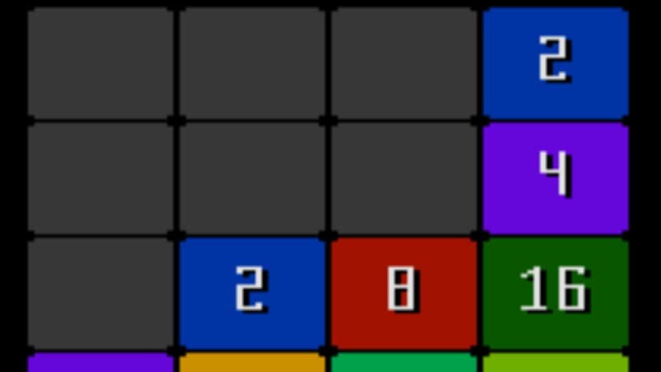 2048 screenshot