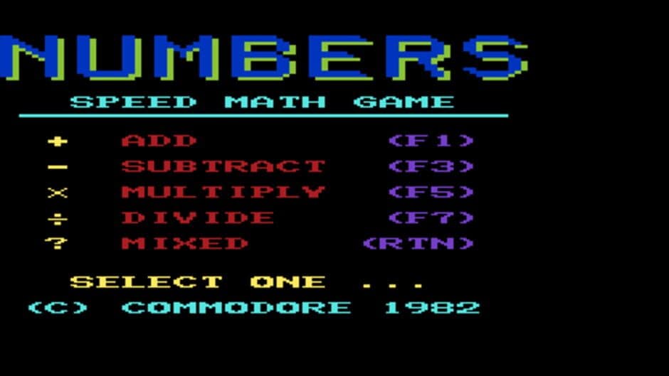Elementary math / Bingo Math screenshot