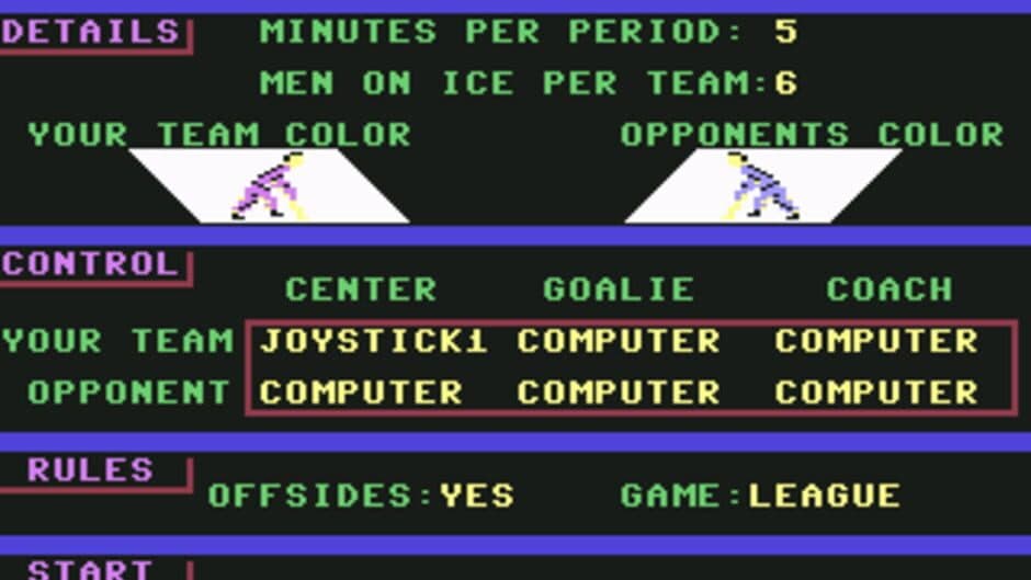 Superstar Ice Hockey screenshot