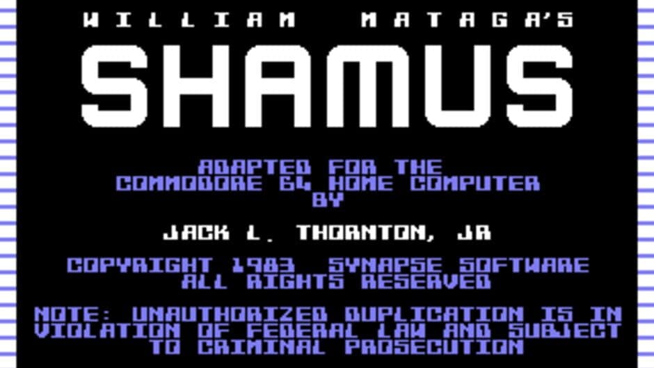 Shamus screenshot