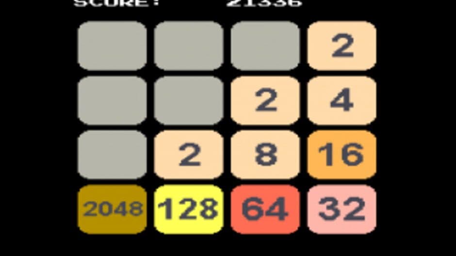 2048 screenshot