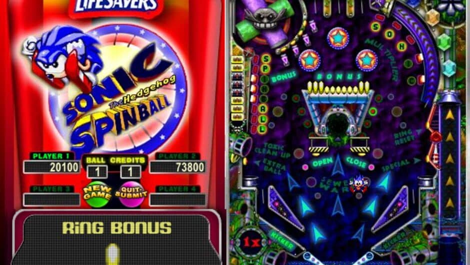 Sonic Spinball: Life Savers screenshot