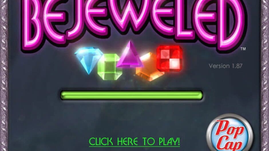 Bejeweled screenshot